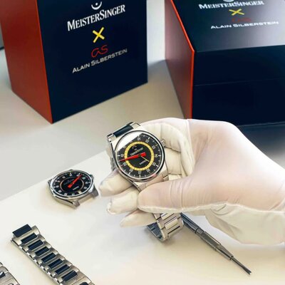 MeisterSinger Kaenos Automatic Open Date ED-KSOD-AS2025 Alain Silberstein Limited Edition 225pcs