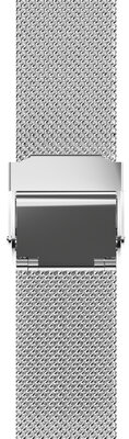 Brățară din oțel JVD RBR14C819-MESH 16mm, argint, milaneză