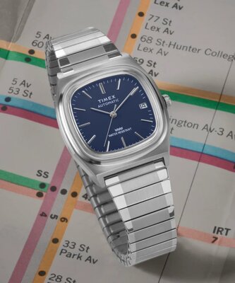 Timex E-Line Reissue Automatic TW2Y07400UK