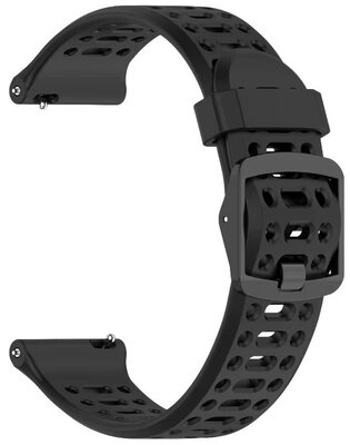 curea din silicon Ricardo Pejo 22mm, Black, Quick Release