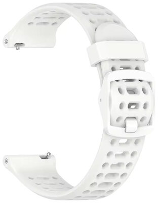 curea din silicon Ricardo Pejo 22mm, White, Quick Release
