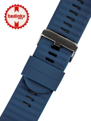 curea din silicon Ricardo Livigno 26mm, Dark Blue, QuickFit