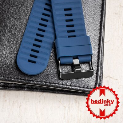 curea din silicon Ricardo Livigno 26mm, Dark Blue, QuickFit
