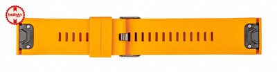 curea din silicon Ricardo Livigno 26mm, Orange, QuickFit