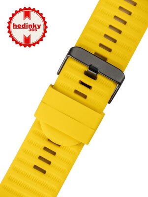 curea din silicon Ricardo Livigno 26mm, Yellow, QuickFit