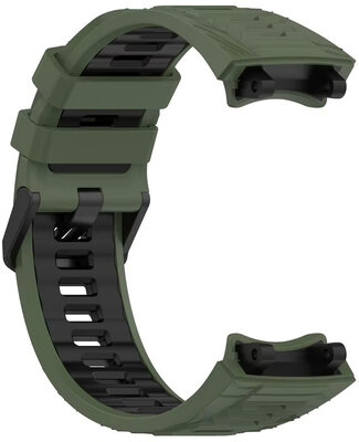 Curea din silicon Ricardo Moena (pentru Amazfit T-Rex 3), Green/Black