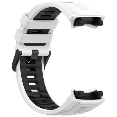 Curea din silicon Ricardo Moena (pentru Amazfit T-Rex 3), White/Black