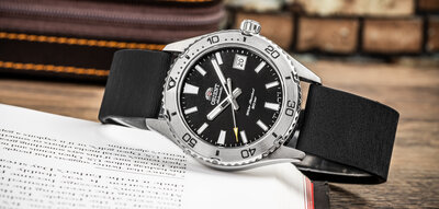 Curea de silicon Ricardo Tivoli, culoarea neagră, Quick Release