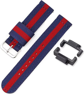 Curea textilă Ricardo 16mm (pentru Casio G-Shock GA-2100/GA-2110, DW-5600, GW-6900), colorată V4, NATO, + adaptor