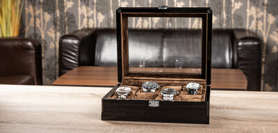 Casetă pentru ceasuri Ricardo Parma 8pcs