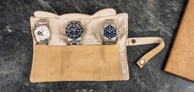 Cutie pentru ceasuri Ricardo Gaeta 5pcs, bej