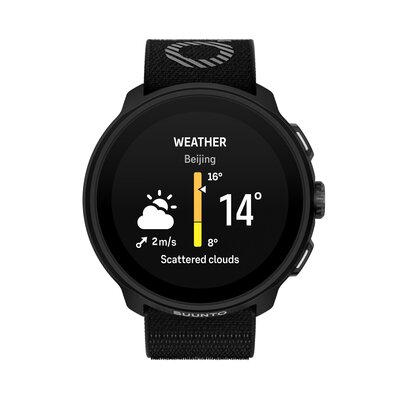 Suunto Run All Black (curea textilă)