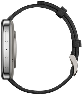 Amazfit Active 2 (Square) Black Leather (+ curea de schimb)