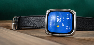 Amazfit Active 2 (Square) Black Leather (+ curea de schimb)