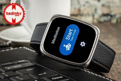 Amazfit Active 2 (Square) Black Leather (+ curea de schimb)