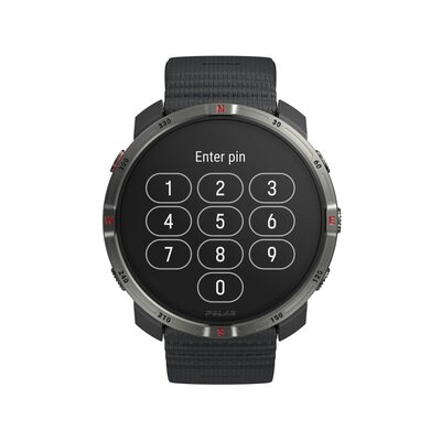 Polar Grit X2 Night Black, mărimea S-L