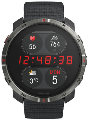 Polar Grit X2 Night Black, mărime S-L
