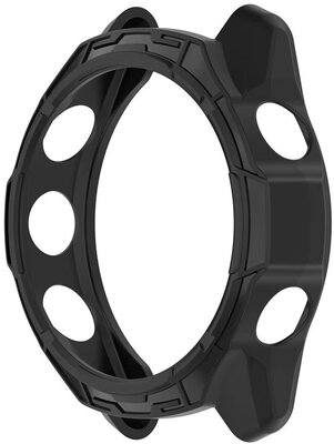 Capac de protecție (pentru Garmin Forerunner 570, 47mm), silicon, negru