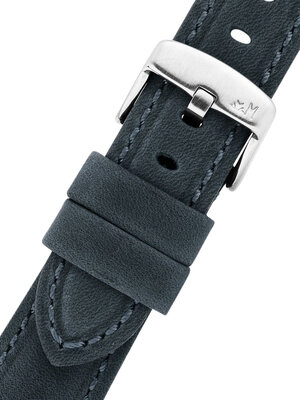 Curea din piele Morellato Perugino 6121D71.064 M, culoarea albastră