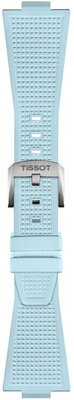 Curea din cauciuc Tissot T852.050.985 (pentru modelul Tissot PRX 40mm), culoarea albastră