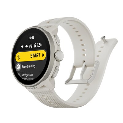 Suunto Run Frost Gray (curea din silicon)