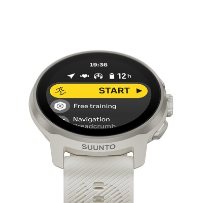 Suunto Run Frost Gray (curea din silicon)