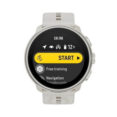 Suunto Run Frost Gray (curea din silicon)