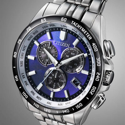 Citizen Sports Eco-Drive Radiocontrolled CB5874-81L Unite With Blue Limited Edition 5500pcs