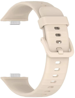 Curea de silicon Ricardo (pro Huawei Watch Fit 4), culoarea bej