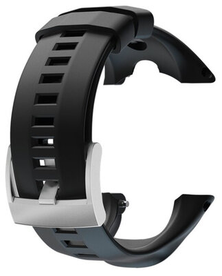 Curea de silicon Suunto (pro Suunto Ambit 3 Peak, Suunto Ambit 2), culoarea neagră