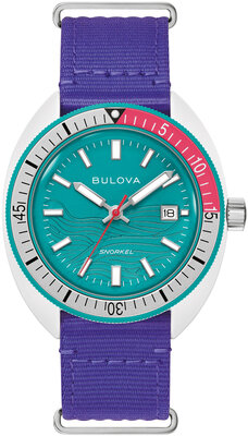 Bulova Snorkel #tide Quartz 98B447 Coral Reef Limited Edition 3000pcs