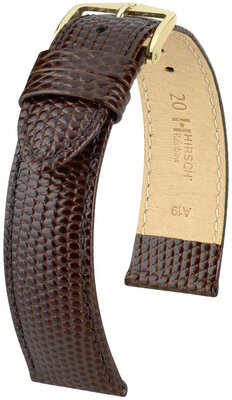Curea din piele Hirsch Rainbow L 12322610NQ-1, maro, piele de vițel, lungime L