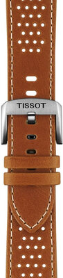 Curea din piele Tissot T852.051.017 22mm, culoarea maro, Quick Release