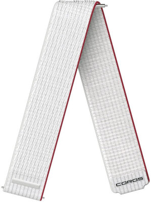 Curea de nailon Coros (pro Coros Pace 3), culoarea albă, Quick Release