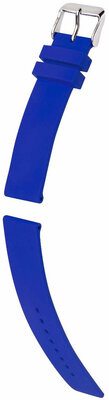 Curea de silicon Hirsch Carneval 46398880-2, culoarea albastră