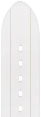 Curea de silicon Hirsch Jelly L 40818800-2, alb, lungime L