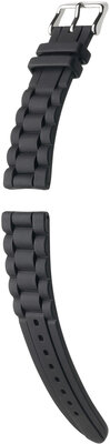 Curea din silicon Hirsch Jelly L 40818850-2, negru, lungime L