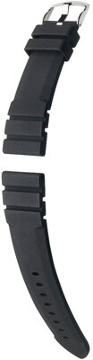 Curea din silicon Hirsch Seadiver L 40578850-2, negru, lungime L
