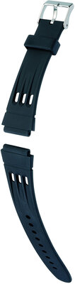 Curea din silicon Hirsch Space XL 40248850-2, negru, lungime XL