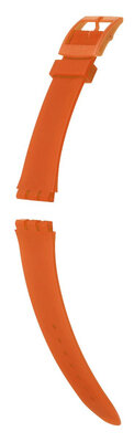 Curea de silicon Hirsch Tim 63049576-9, culoarea portocaliu