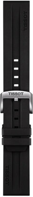 Curea de silicon Tissot T852.047.708 22mm, culoarea neagră, Quick Release