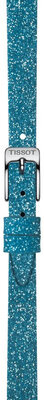 Curea sintetică Tissot T852.048.078 9mm, albastră, Quick Release