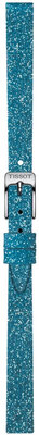 Curea sintetică Tissot T852.048.078 9mm, albastră, Quick Release