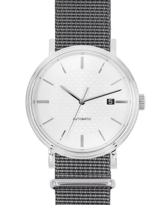 Curea textilă Hirsch Rush Recycle XL 40536030-2, gri, lungime XL