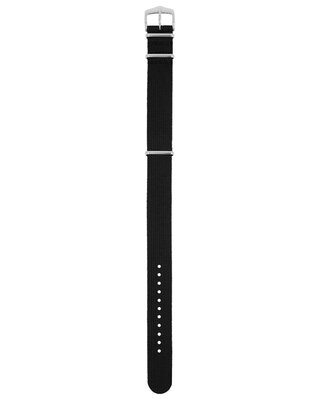 Curea textilă Hirsch Rush Recycle XL 40536050-2, negru, lungime XL