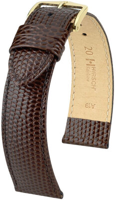 Curea din piele Hirsch Rainbow 12302610NQ-1, culoarea maro, piele de vițel