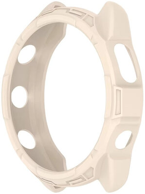 Capac de protecție (pro Garmin Forerunner 265), plastic, culoarea bej