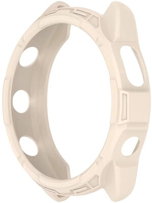 Capac de protecție (pro Garmin Forerunner 265S), plastic, culoarea bej