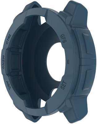 Capac de protecție (pro Garmin Instinct 3, 45mm), plastic, culoarea albastră