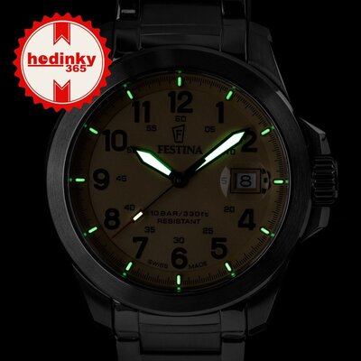 Festina Swiss Made Field 20081/1 (+ 2 curele de schimb)